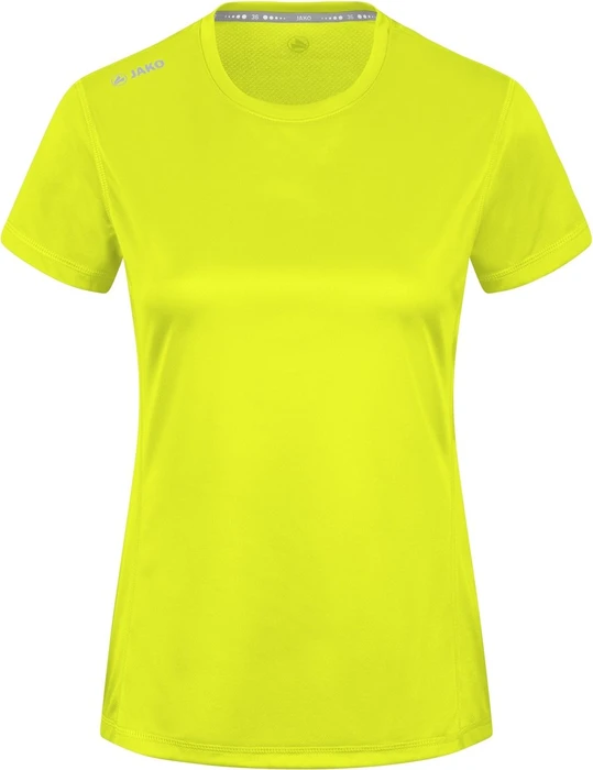 Jako Run 2.0 Laufshirt kurzarm neongelb