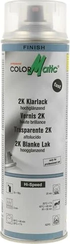 European Aerosols Colormatic 2K HI-SPEED Klarlack transparent, 500ml