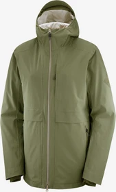 Salomon Outlaw 3in1 Funktionsjacke olive night/rainy day (Damen)