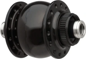 SON 28 12 disc Centerlock 32 Loch Nabendynamo schwarz eloxiert