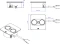 Bachmann Twist 2, 1-fach, 1x USB-Charger A/C, eckig, 2m, Edestahl-Optik Vorschaubild