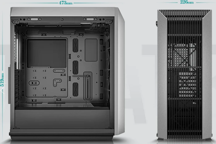 DeepCool CL500 4F, Glasfenster