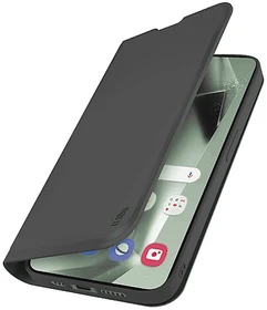 SBS Mobile Wallet Smooth für Samsung Galaxy S24 FE schwarz