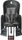 Polisport Bilby Maxi FF Fahrradkindersitz schwarz/dunkelgrau (8632000005)