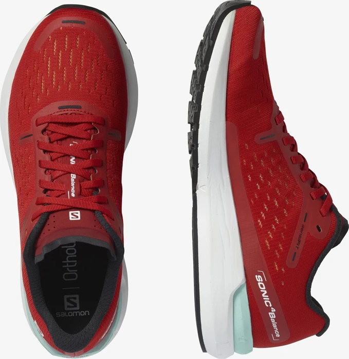 Salomon Sonic 4 Balance goji berry/white/black (Herren)
