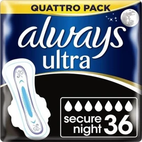 Always Ultra Secure Night Größe 4, 9 Stück