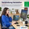 Trust Lyra Compact Wireless Keyboard, schwarz, USB/Bluetooth, DE Vorschaubild