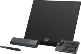 XP-Pen Deco Pro LW Gen 2, schwarz/grau, mit X-Fernbedienung