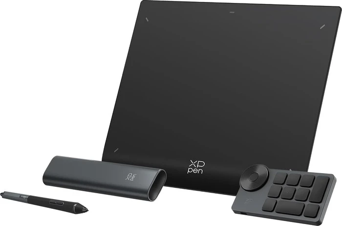 XP-Pen Deco Pro LW Gen 2, schwarz/grau, mit X-Fernbedienung