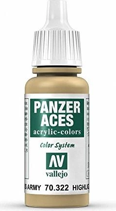 Vallejo Panzer Aces 022 highlight US tankcrew, 17ml