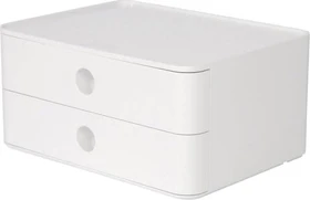 HAN Allison Smartbox Schubladenbox, 2 Schubladen, A5, snow white