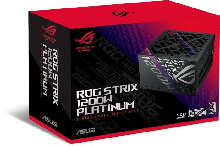 ASUS ROG STRIX 1200P Platinum, ROG-STRIX-1200P-GAMING, 1200W, ATX 3.1