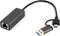 Gembird LAN-Adapter, USB-C/USB-A 3.0 [Stecker] Vorschaubild