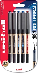 Uni-Ball Eye Broad UB-150-10 Tintenroller (Mine) sortiert, 5er-Set, Blister