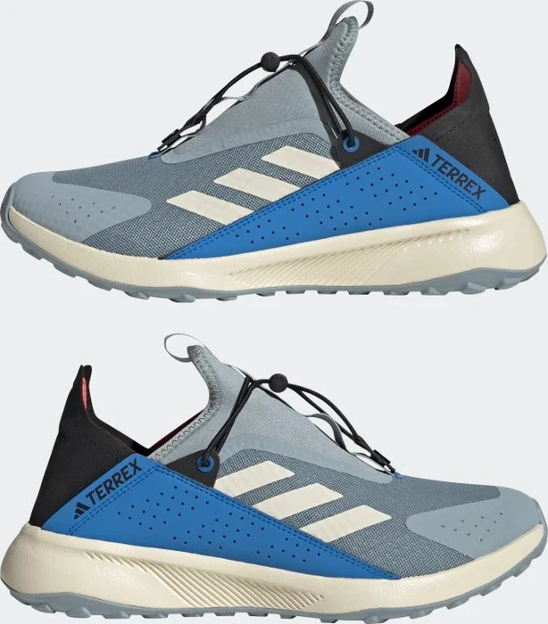 adidas Terrex Voyager 21 Slip-On Heat.RDY Travel magic grey/wonder white/blue rush (Herren)