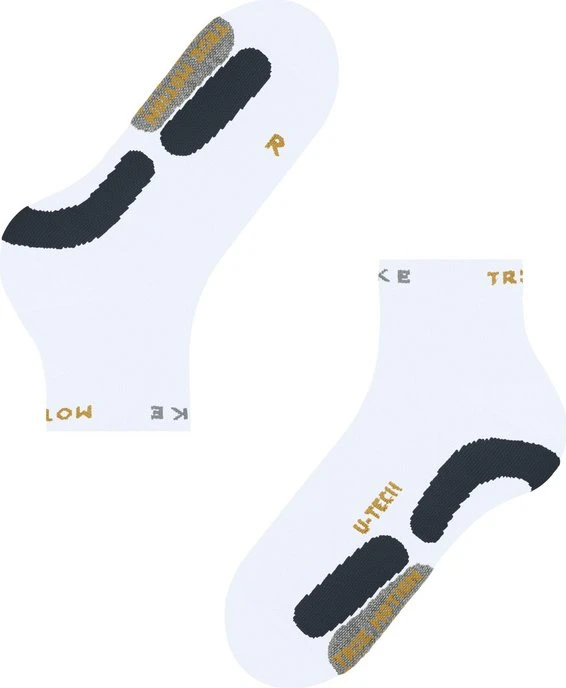 Falke RU True Motion Short Laufsocken weiß (Damen)