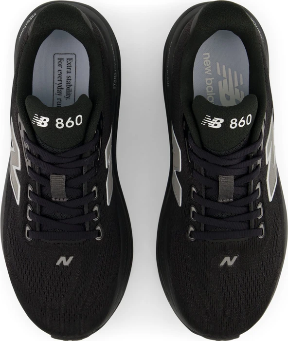 New Balance Fresh Foam X 860v15 black/silver metallic (Damen)