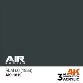 AK-Interactive 3rd Gen Acrylic Colors Air Series RLM 66 1938, 17ml