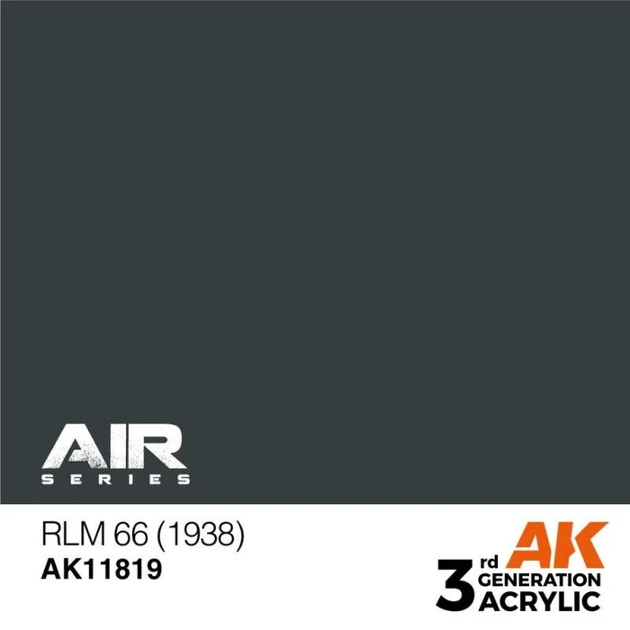 AK-Interactive 3rd Gen Acrylic Colors Air Series RLM 66 1938, 17ml