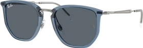 Ray-Ban RB4451 polished transparent blue/blue
