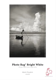 Hahnemühle Digital Matt FineArt Photo Rag Bright White Fotopapier matt weiß, A3, 310g/m², 25 Blatt
