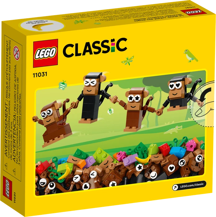 LEGO Classic - Affen Kreativ-Bauset