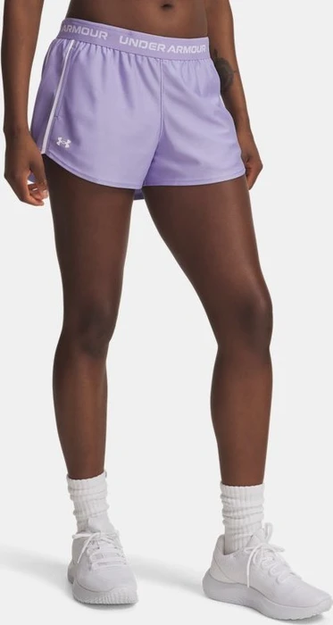 Under Armour Tech Play Up Hose kurz transparent/weiß (Damen)