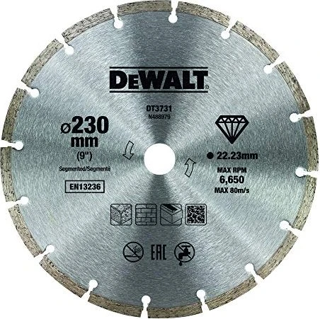 DeWalt DT3731 Eco1 Universal Diamanttrennscheibe, 230x2.4x22.23mm, 1 Stück