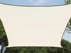 Perel Viereck Sonnensegel 400x300cm creme
