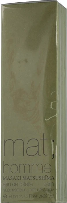 Masaki Matsushima Mat; homme Eau de Toilette, 80ml