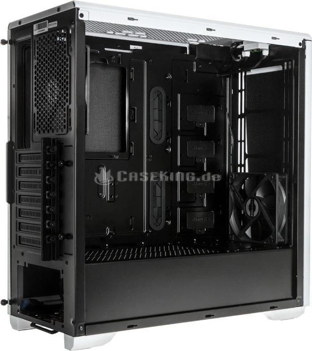 Phanteks Eclipse P400S Tempered Glass Edition weiß, Glasfenster, schallgedämmt