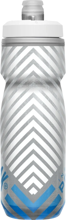 CamelBak Podium Chill Isolierflasche 620ml grey blue stripe
