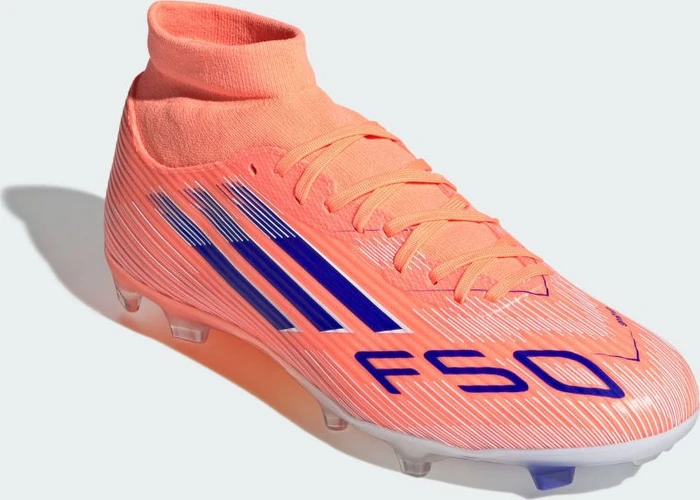 adidas F50 League Mittelharte/Hart- und Aschenplätze beam orange/lucid blue/cloud white