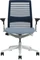 Steelcase Think Bürostuhl mit Armlehnen, royalblau/hellblau Vorschaubild