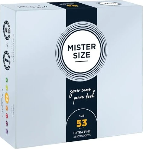 Mister Size 53mm Kondom, 36 Stück