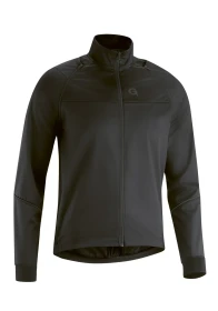 Gonso Leonte 2-in-1 Softshell Fahrradjacke schwarz (Herren)