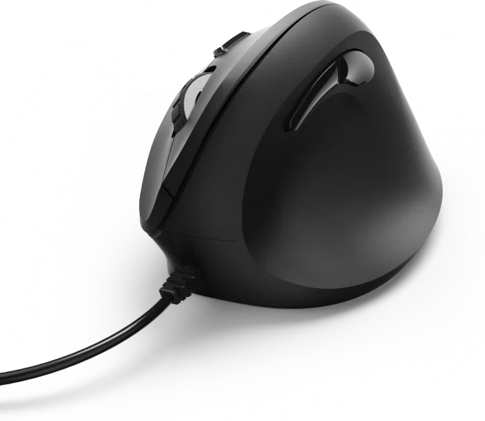 Hama EMC-500 Vertical Maus schwarz, USB