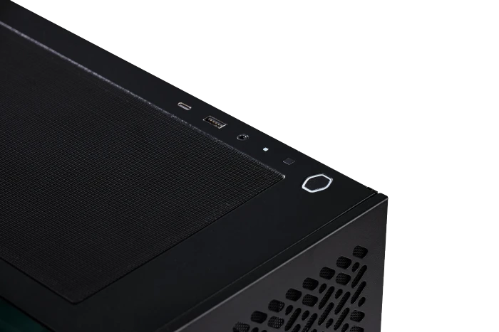 Cooler Master Elite 302 Black, schwarz, Glasfenster