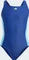 adidas Cut 3-Streifen Badeanzug dark blue/green spark (Junior) Vorschaubild