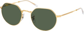 Ray-Ban RB3565 Jack 51mm polished gold/green