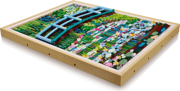 LEGO Art - Claude Monet - Brücke über einen Seerosenteich