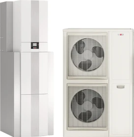 Wolf Luft-/Wasser-Wärmepumpe CHC-10/200-R35, 10kW