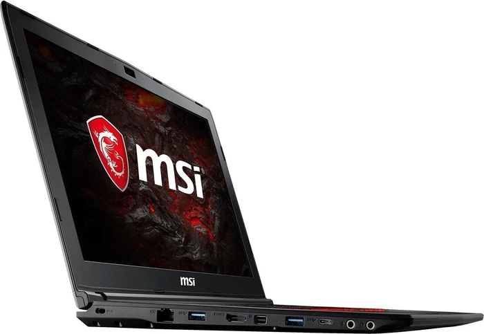 MSI GL62M 7RD-077, Core i7-7700HQ, 16GB RAM, 1TB HDD, GeForce GTX 1050, DE
