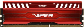 Patriot Viper 3 rot UDIMM 8GB, DDR3-1600, CL9-9-9-24