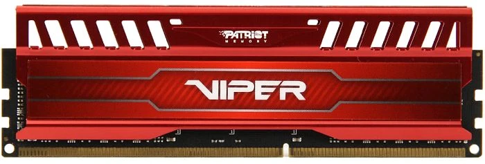 Patriot Viper 3 rot UDIMM 8GB, DDR3-1600, CL9-9-9-24