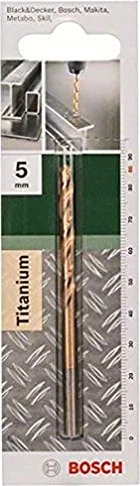 Bosch DIY HSS-TiN Metallbohrer, 5x52x86mm, 1 Stück