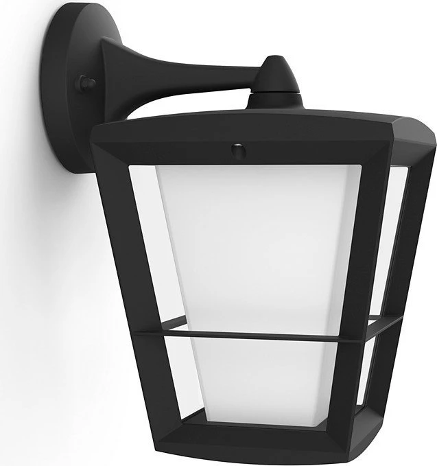 Philips Hue White and Color Ambiance Econic Wandleuchte schwarz