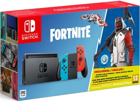 Nintendo Switch - Fortnite Bundle schwarz/blau/rot