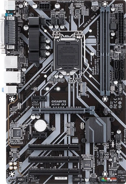 GIGABYTE H310 D3 (Intel 1151 v2)