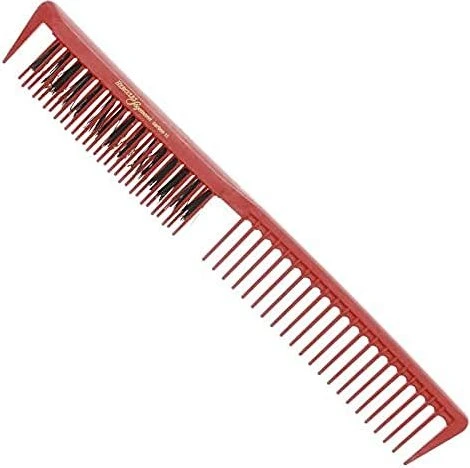 Hercules Sägemann Carbon Toupierkamm rot